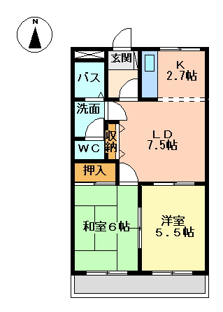 【ミストラルの間取り】