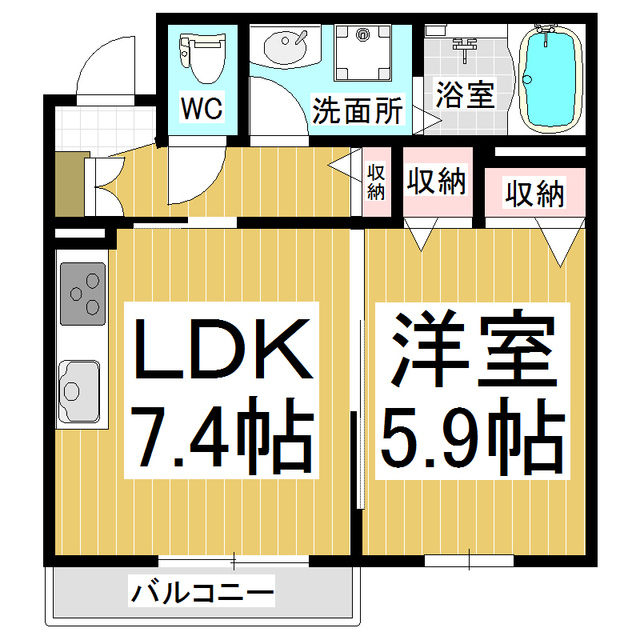 ノヴァーリスの間取り