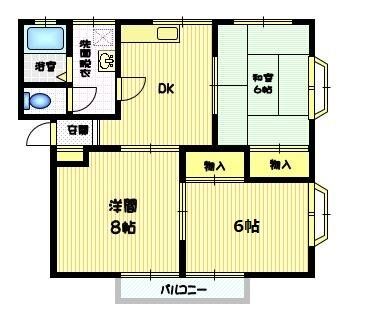 【フラットガーデンの間取り】