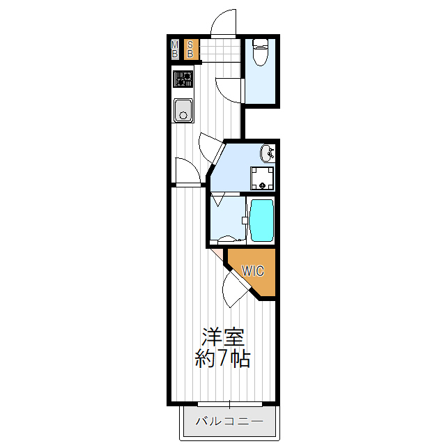 【Ｋ’ｓＲｅｓｉｄｅｎｃｅ阿倍野昭和町の間取り】