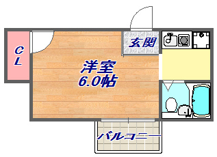 カサプラータAの間取り