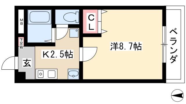 グラン　シャリオの間取り