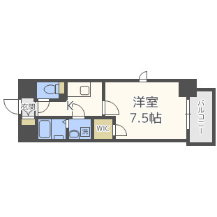 エスリード中之島クロスゲートの間取り