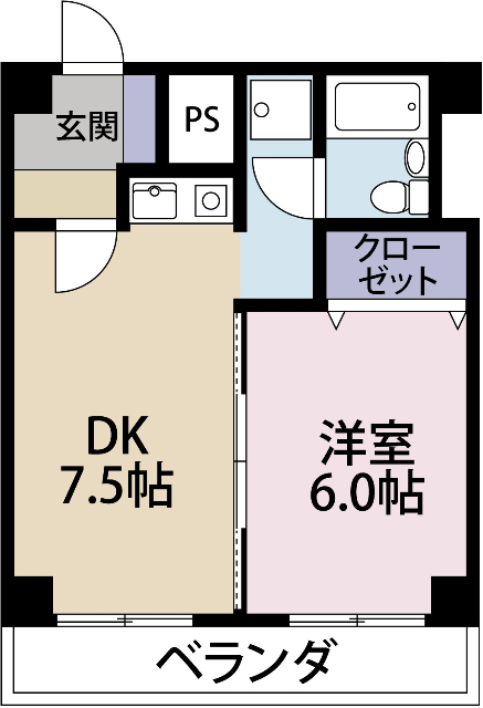 ダイアパレスステーションサイド富士の間取り