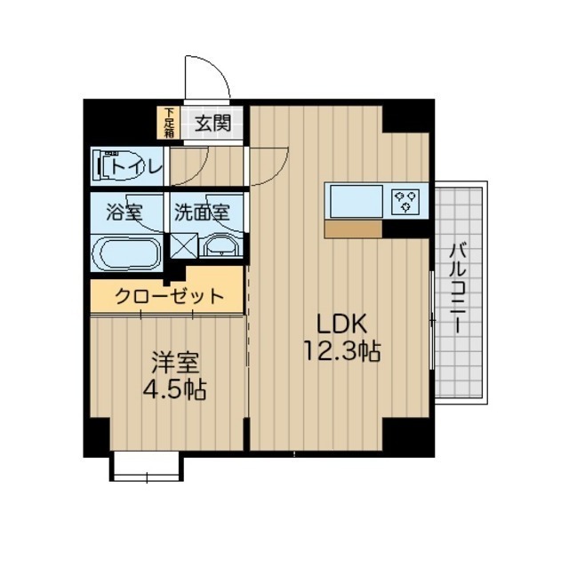 ＯＶＥＳＴ平成の間取り