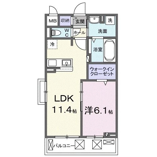 オラクル・ベリーの間取り