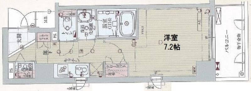 ベラジオ五条堀川IIIの間取り