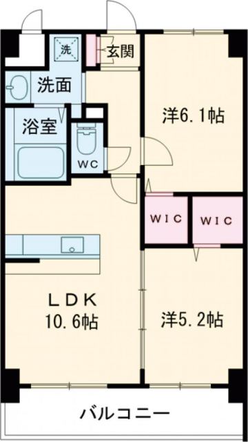 レイ和白の間取り