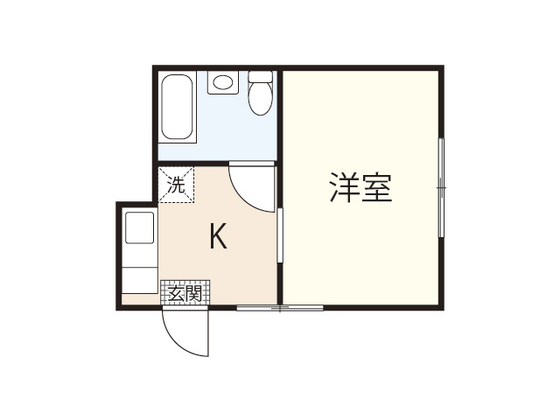 広島市中区西十日市町のマンションの間取り