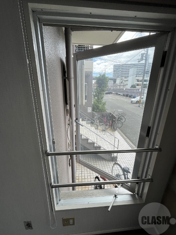 【アメニティ新大阪4番館のバルコニー】