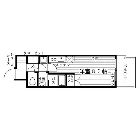 Grand E’terna 秋田駅前の間取り