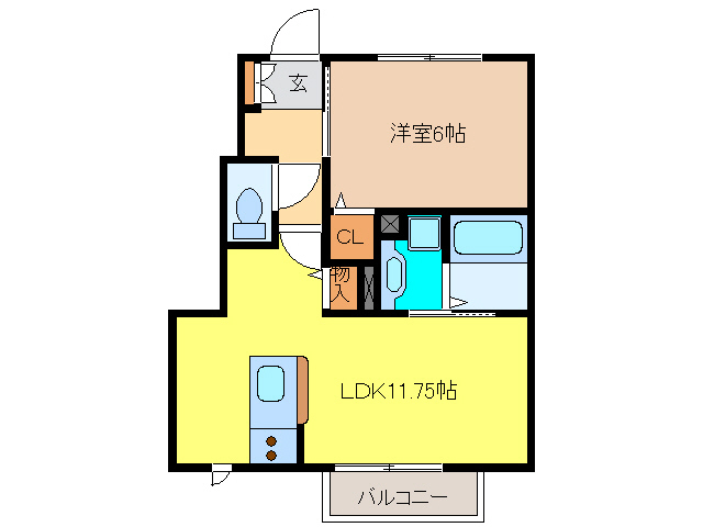 リヴェールの間取り