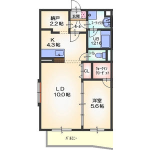 ロゼックII南大高の間取り