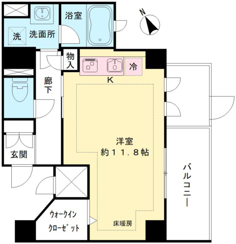 【BIRTH IN-RESIDENCE飛田給の間取り】