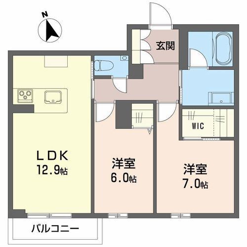 グランメゾン平垣の間取り