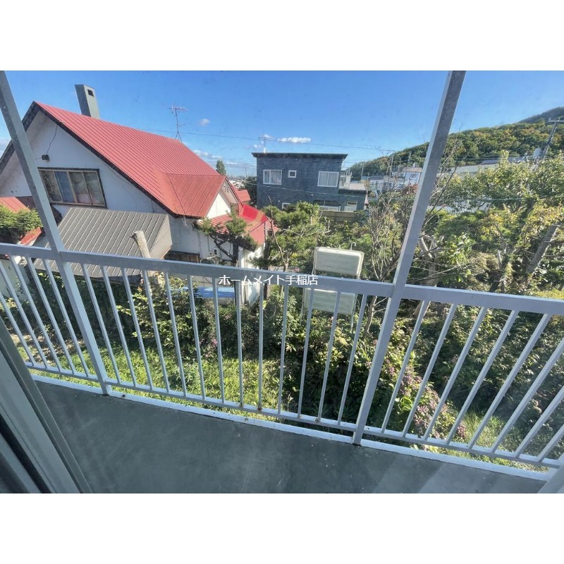 バルコニー　見晴も良好！