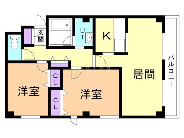 ＡＰＩＴＡＫＡＭＵＩ３１０の間取り