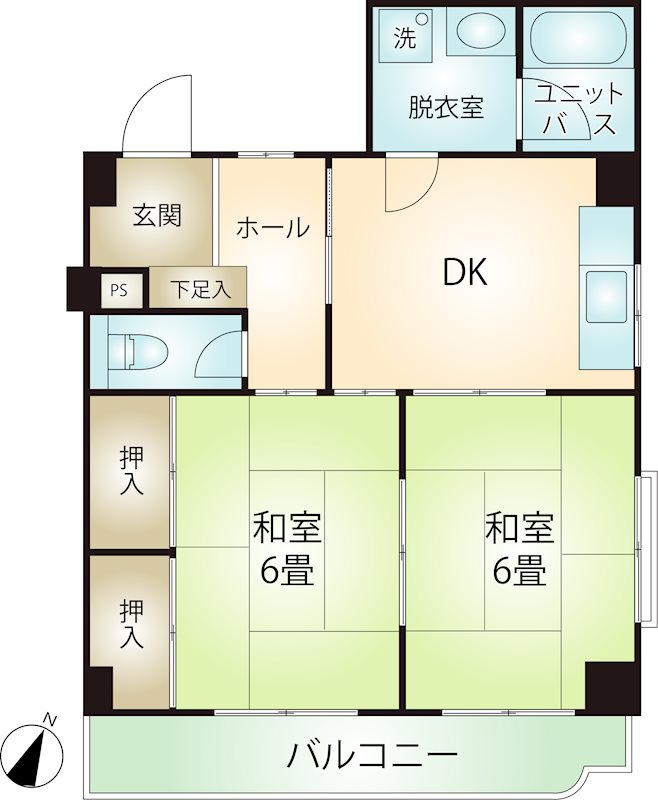 第二桃山の間取り