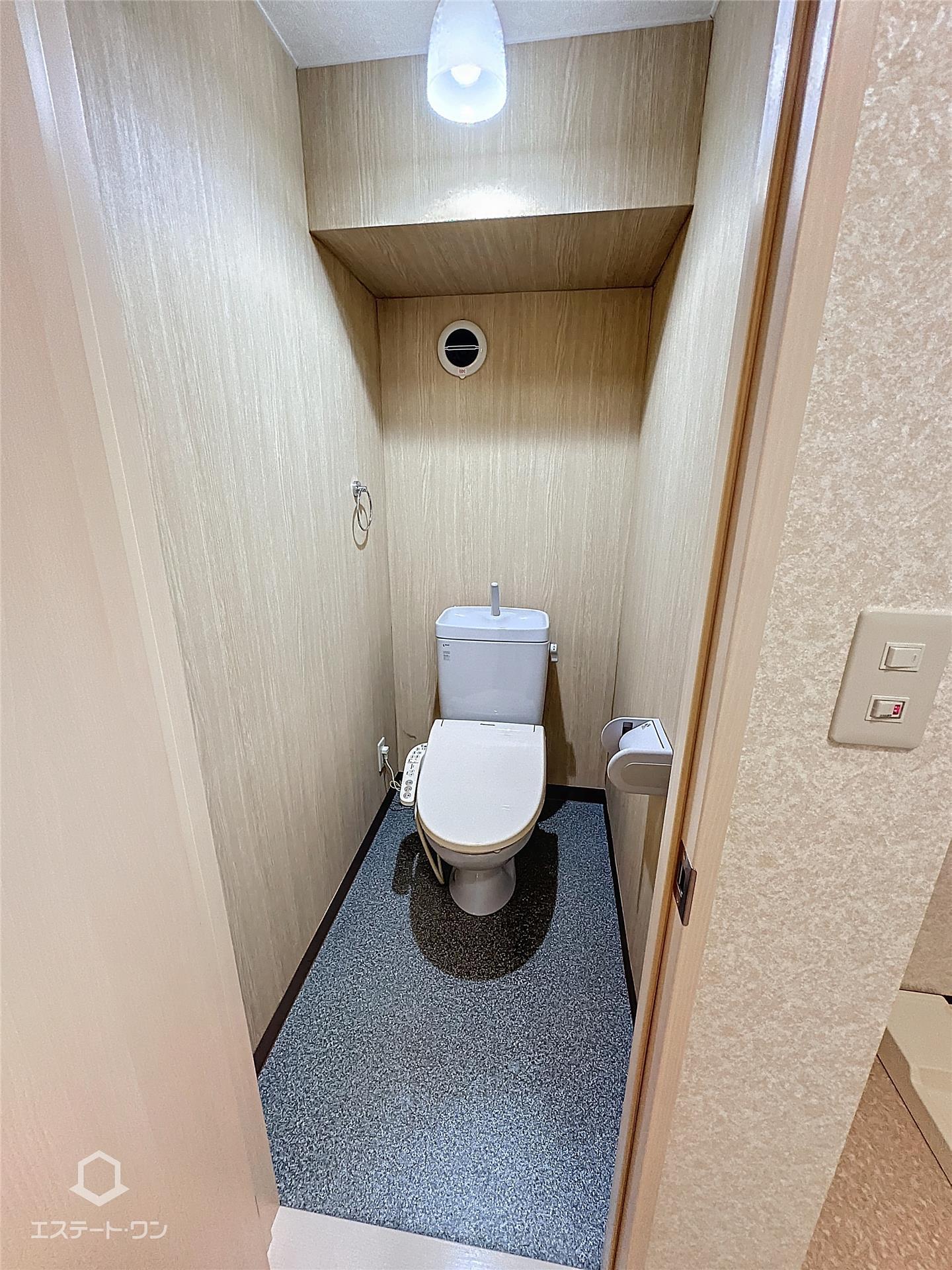 トイレ　ウォシュレット付きのトイレ！