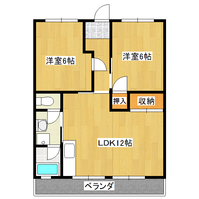 フィラ　アルタの間取り