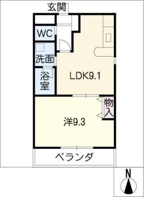 シャトー・グラシューズの間取り