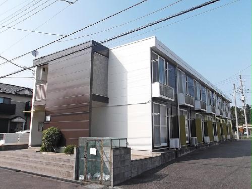 【レオパレスＫＥＮの建物外観】