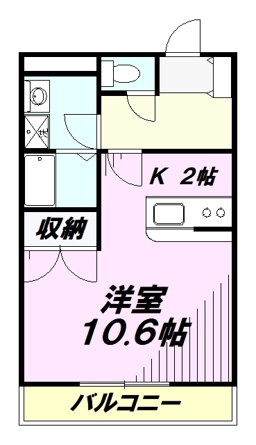 アメニティ冨士見の間取り