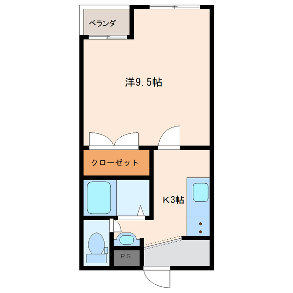 フェリーチェ伏見台の間取り