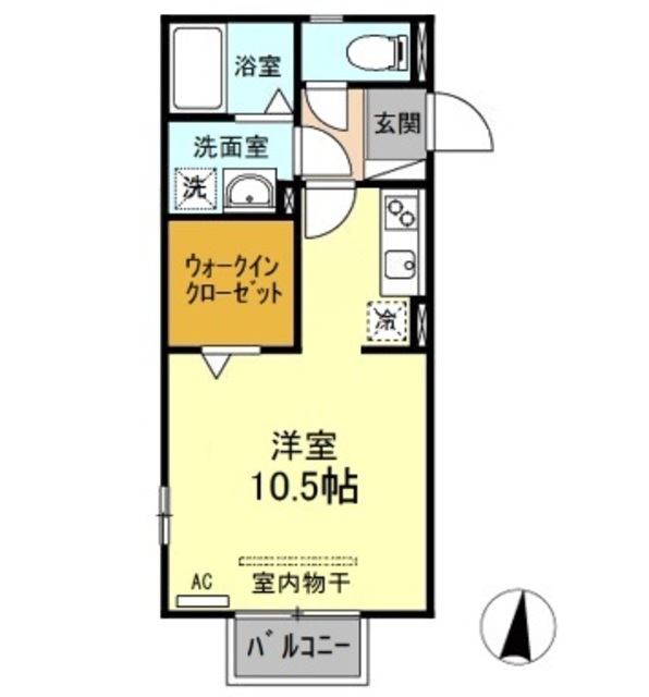 ロイスライブＫ　Cの間取り