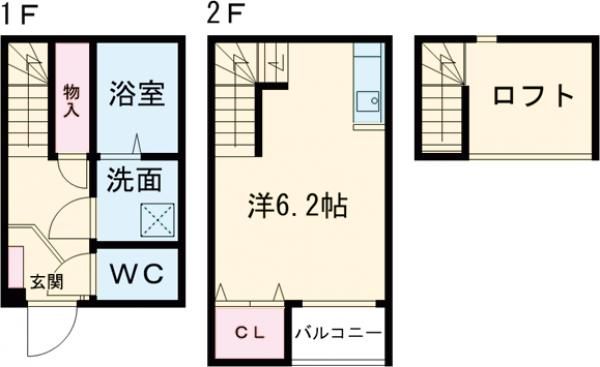 グランステート上名古屋の間取り