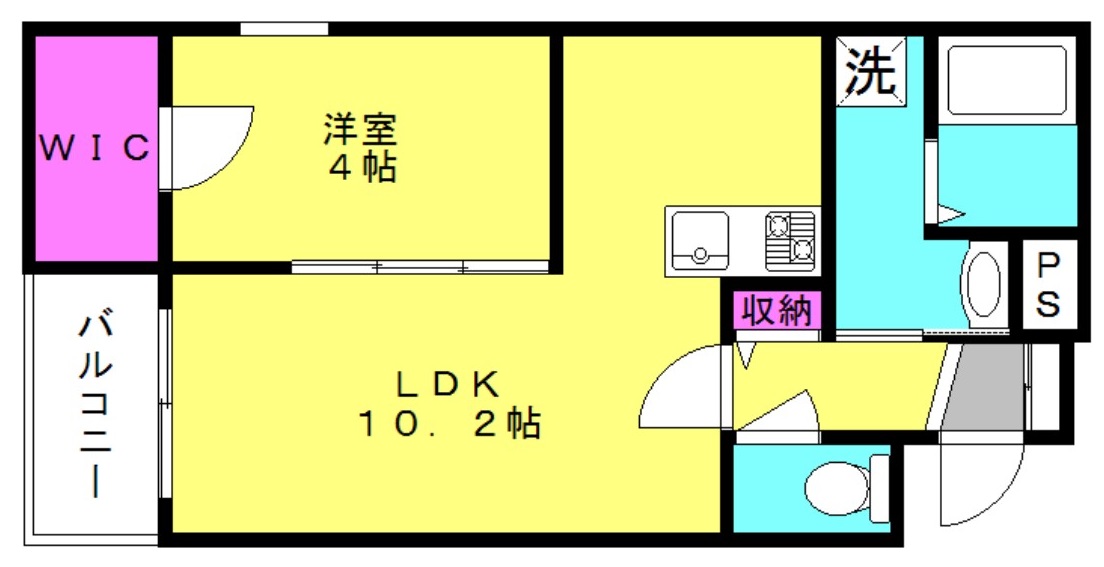 ジーメゾン東加古川プレシールの間取り