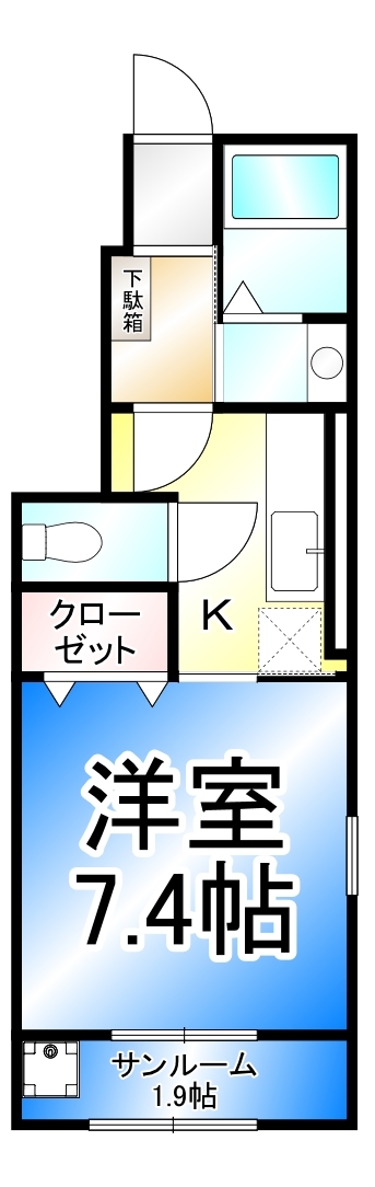 ルネッタ　IIの間取り