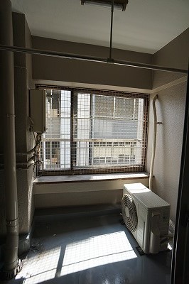 【麻布十番中央マンションのバルコニー】