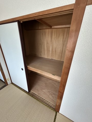 収納　たっぷりとした収納スペースです