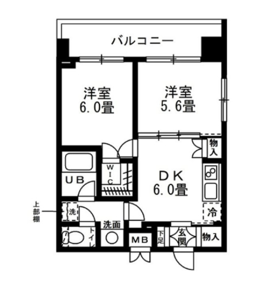 レジディア錦糸町の間取り