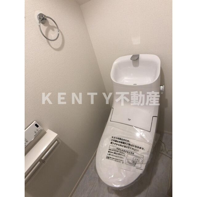 トイレ　ゆったりとした空間のトイレです