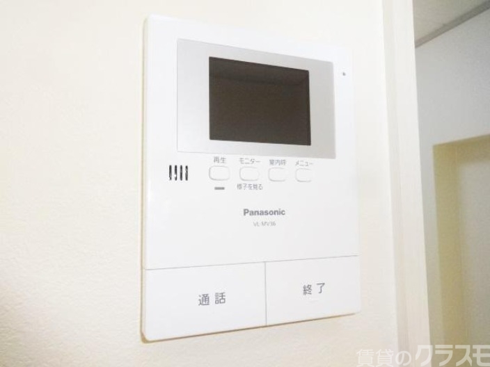 セキュリティ　顔の見える安心のインターホン。