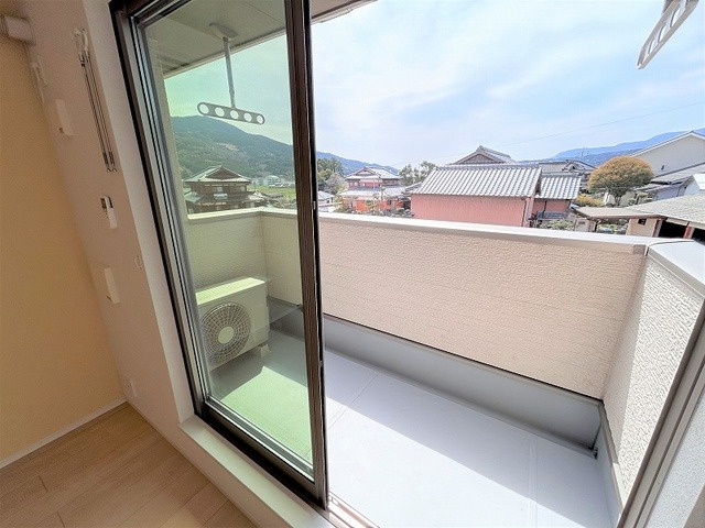バルコニー　※反転タイプのお部屋