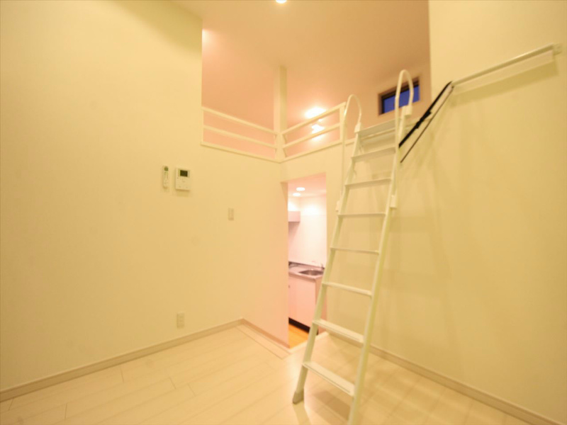 居室・リビング　洋室5帖　ロフト5.6帖（収納でも部屋でも使えます）