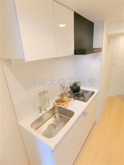 キッチン　2口ガスシステムキッチン