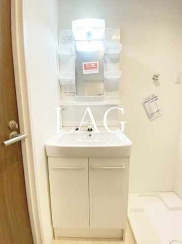 洗面設備　洗面台です。