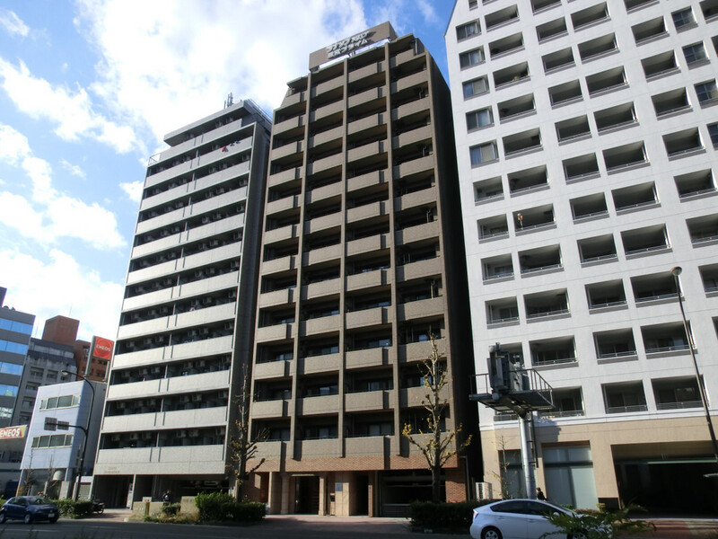 建物外観　三ノ宮駅から徒歩圏内の分譲マンション。