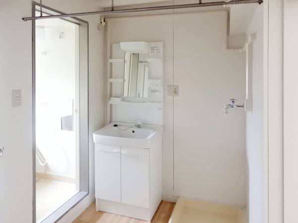 洗面設備　ビレッジハウスの同一物件・同一タイプの間取りの写真です