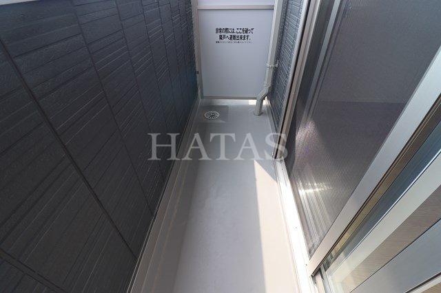 バルコニー　同物件別部屋です。