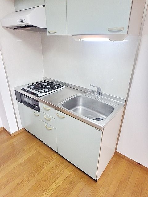 キッチン　★2口ガスコンロ・グリル付きキッチン★