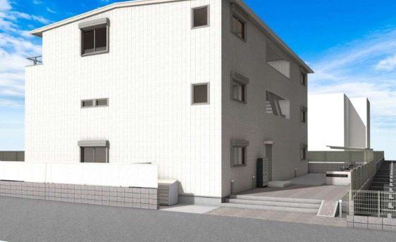 建物外観　※完成予想パース