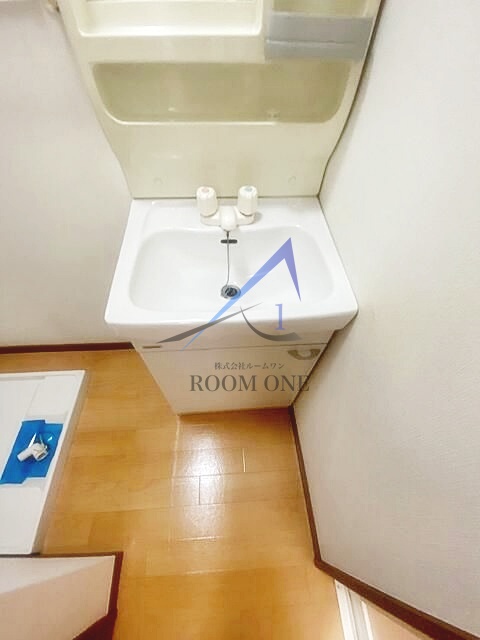 洗面設備　洗面台です。