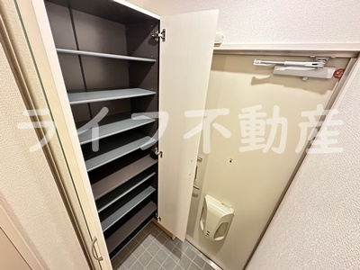 収納　大きなものも収納できそうです
