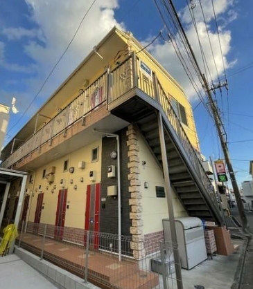 建物外観　初期費用抑え目・インターネット使用料無料☆