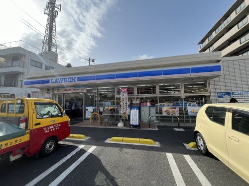 コンビニ　ローソン 岡山森下町店（コンビニ）まで59m